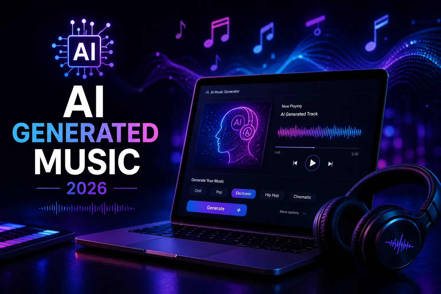 ai generated music 2026 trends artificial intelligence music industry