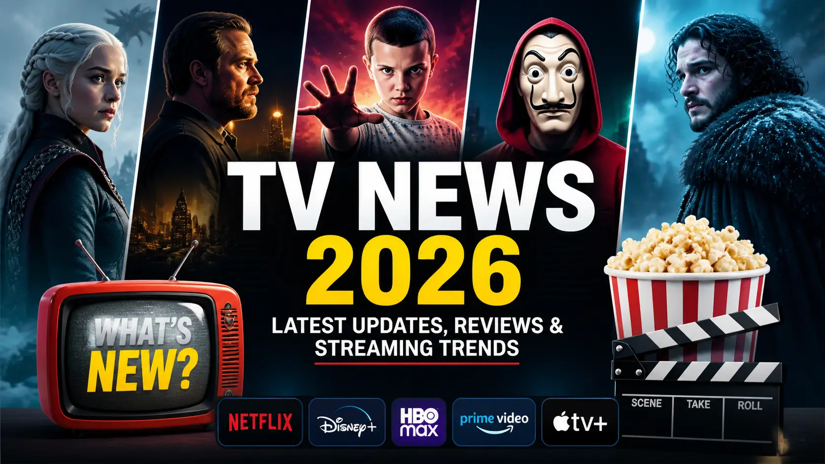 TV shows 2026 latest series updates streaming trends Netflix HBO new releases